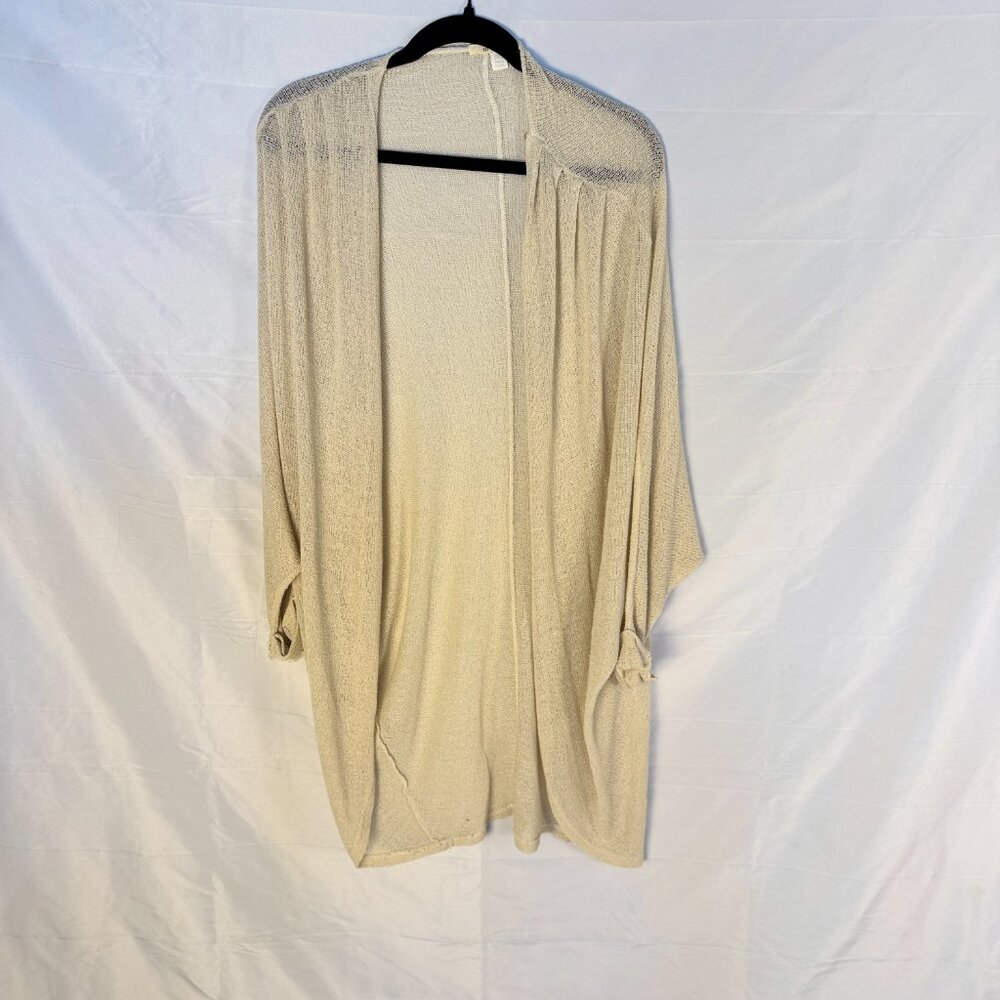 Miami Off White Knitted Cardigan